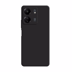 3mk silikona viedtālruņa apvalks Xiaomi Redmi 13C/POCO C65 - melns