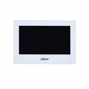 7- inch Color 2-Wire IP &amp; Wi-Fi Indoor Monitor VTH2622GW-W balts