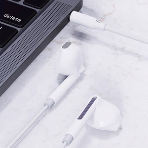 Headphones Acefast L14 3.5mm white