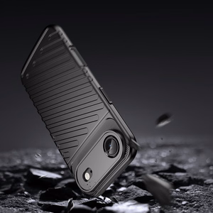 Thunder viedtālruņa apvalks iPhone 17 Air - melns