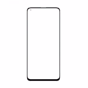 Ārējais ekrāna stikls priekš Xiaomi Mi 10T, melns, oriģināls