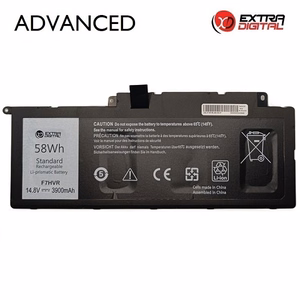 Klēpjdatora akumulators DELL F7HVR, 3900 mAh, Extra Digital Advanced