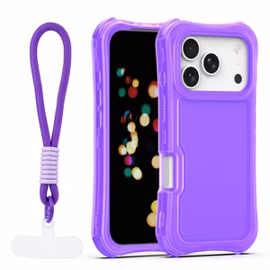 Safepop чехол с ремешком для iPhone 17 Pro Max 6,9" фиолетовый