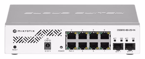 Komutators MIKROTIK CSS610-8G-2S+IN 8 porti Gigabit 2xSFP+