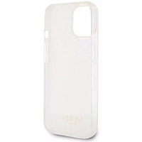 Guess GUHCP15SHDECMP iPhone 15 6.1" rozā/rozā cietais viedtālruņa apvalks IML Faceted Mirror Disco Iridescent