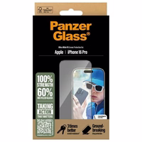 PanzerGlass aizsargstikls iPhone 16 Pro 6.3" īpaši plats 2862