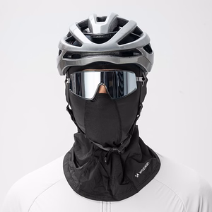 Wozinsky WKM-01B balaklavas sejas maska motociklam un velosipēdam - melna