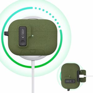 Tech-Protect Slim Hook maciņš AirPods Pro 3 zaļš