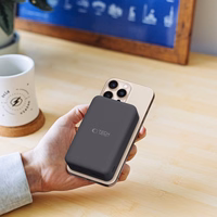 Tech-Protect PB12 LifeMag MagSafe 20000mAh Portatīvais lādētājs (m) - melns