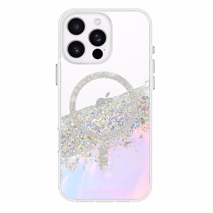 Case-Mate Karat MagSafe vāciņš ierīcei iPhone 16 Pro Max, hologrāfisks Soap Bubble