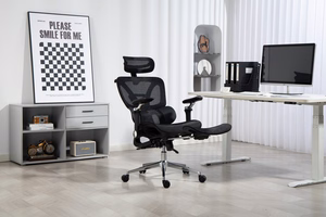 Activejet ergonomiskais biroja krēsls YK848, melns