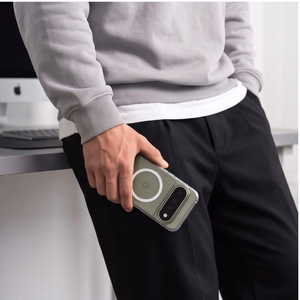 Tech-Protect FlexAir Hybrid MagSafe maciņš, paredzēts Google Pixel Pro 9 / 9 Pro / 10 / 10 Pro / 11 / 11 Pro, caurspīdīgs