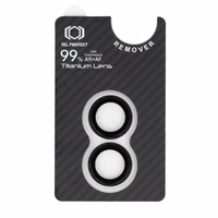 Rūdītais stikls Tel Protect Titanium objektīva 99% AR Aramid sērija kamerai Iphone 16/16 Plus (2 gab.)