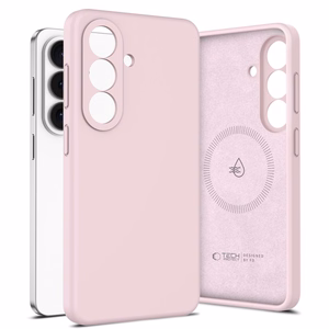 Tech-Protect Silikona MagSafe Maciņš for Samsung Galaxy S26 - rozā