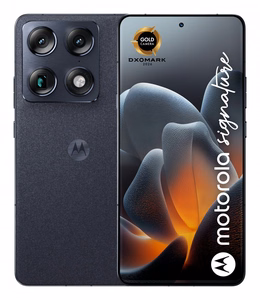 Motorola signature 17,2 cm (6,78 collu) Dual SIM Android 16.0 5G USB Type-C, 16 GB/512 GB, 5200 mAh, tumši zils