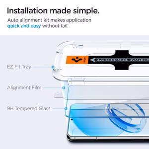 Spigen Glas.tR EZ Fit rūdītais stikls Samsung Galaxy S23+ - 2 gab.