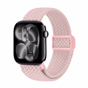 Crong Wave Band pīta Apple Watch siksniņa, 38/40/41/42 mm, rozā