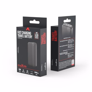 Maxlife внешний аккумулятор MXPB-02 PD QC 20W 20000 мАч чёрный