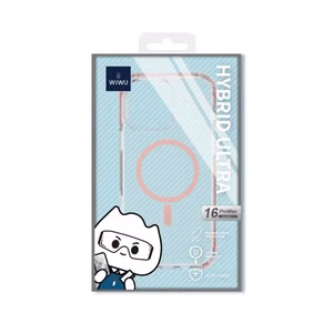 WIWU Hybrid Ultra korpuss iPhone 16 6,1" rozā HCC-203