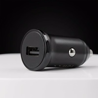 Blavec Auto lādētājs BS-01A-C Road - USB - QC 3.0 18W ar USB to Type C cable (CCBS01ACR-UB) melns