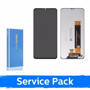 LCD displejs saderīgs ar Samsung A137 A13 4G / A135 A13 / M336 M33 5G melns (Service Pack / Aftermarket)(NF versija)