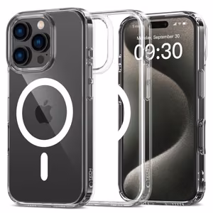 Tech-Protect FlexAir Hybrid Magnētiskais viedtālruņa apvalks iPhone 16 Pro Max - caurspīdīgs