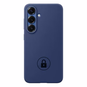Maciņš "Silicone Cover" Samsung S931 S25 / zils / iepakojumā