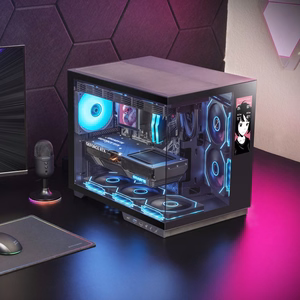 Mars Gaming MCMIRAGE datora korpuss Midi Tower melns