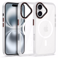 Liavec Hybrid Magnētiskais caurspīdīgs viedtālruņa apvalks Iphone 16