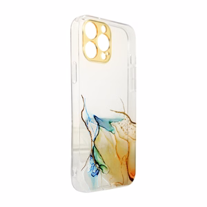 Marble Case чехол для Xiaomi Redmi Note 11 Pro гелевая крышка мрамор оранжевый