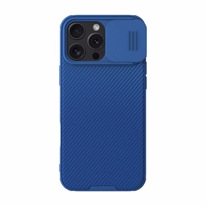 Nillkin CamShield Pro iPhone 16 Pro Max viedtālruņa apvalks (zils)