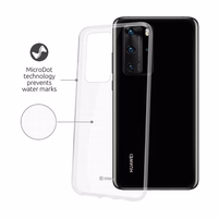 Crong Crystal Slim Cover - Huawei P40 maciņš (caurspīdīgs)