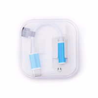 Adapteris AUX Type C (vīriešu) uz Jack 3,5 mm (sieviešu) kastītē balts