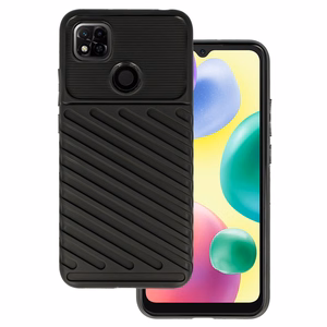 Thunder viedtālruņa apvalks Xiaomi Redmi 10A melns