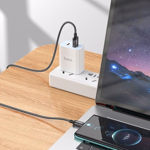 Cable USB A to USB C Hoco 3A 2 m X89 black