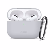 Tech-Protect silikona vāciņš ar āķi AirPods Pro - pelēks