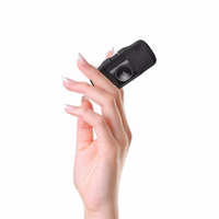 Wozinsky WF16-YCS 5000mAh 15W USB-C mini portatīvais lādētājs ar iebūvētu USB-C kabeli un Apple Watch lādētāju - melna