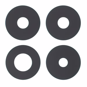 Xiaomi Redmi Note 14 Pro 4G kameros stikliukas Black (only lens 4pcs) OEM