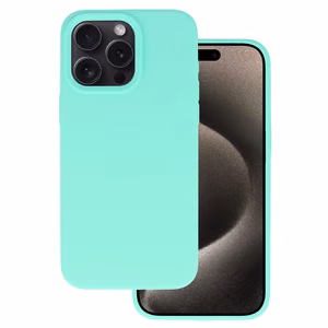 Silicone Lite Case for iPhone 15 Plus Mint