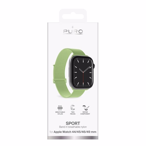 Puro sporta siksniņa Apple Watch 44/45/46/49 mm - Zaļa - Puro