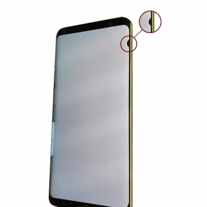 LCD displejs saderīgs ar Samsung G950 S8 ar rāmi / Orchid Gray / (Atjaunots: Telemax) (Ar defektiem 1)