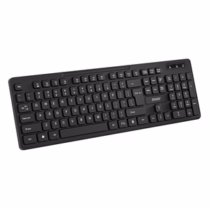Savio KB-02 tastatūra mājas/birojs USB QWERTY melna