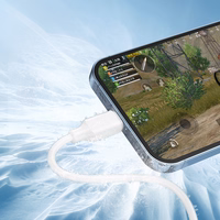 Joyroom Long-Lasting Series A9 USB-A / Lightning 2.4A kabelis 1m - balts