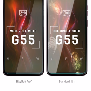3mk Silky Matt Pro – tālruņa ekrāna aizsargs modelim Motorola Moto G55 5G