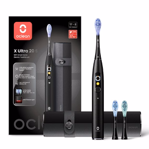 Oclean X Ultra 20 S elektriskā zobu birste, melna
