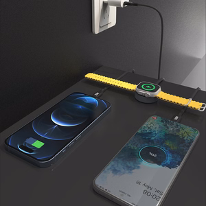 Apple Watch Dudao A12Max+ PD 100W 3in1 uzlādes kabelis: USB-C Lightning 1.2m - melns