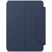 Uniq Rovus Snapmount Magnētiskais 360 Rotējošs Noņemams apvalks iPad 11" 2025 / iPad 10.9" 2022 (10. paaudze) - tumši zils