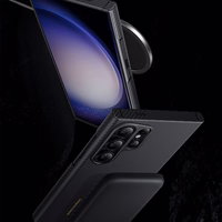 Benks Montage Magnētiskais Armor Air Kevlar Viedtālruņa apvalks 600D (M040) Samsung Galaxy S24 melns