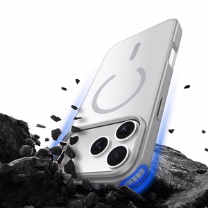 Dux Ducis Yind iPhone 17 Pro apvalks saderīgs ar MagSafe - pelēks