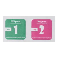 Tīrīšanas komplekts (mitrs un sauss) - 100 gab.